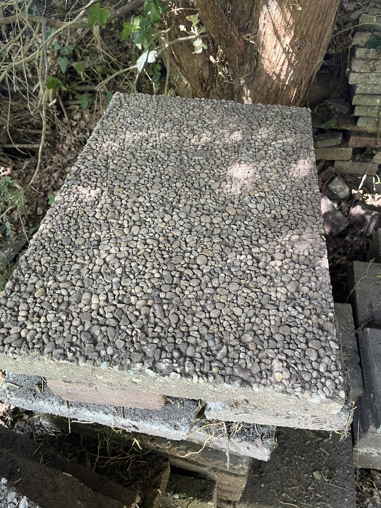 Grindtegels 40 X 60 cm/25 stuks, Ophalen, Gebruikt, 10 m² of meer, Beton