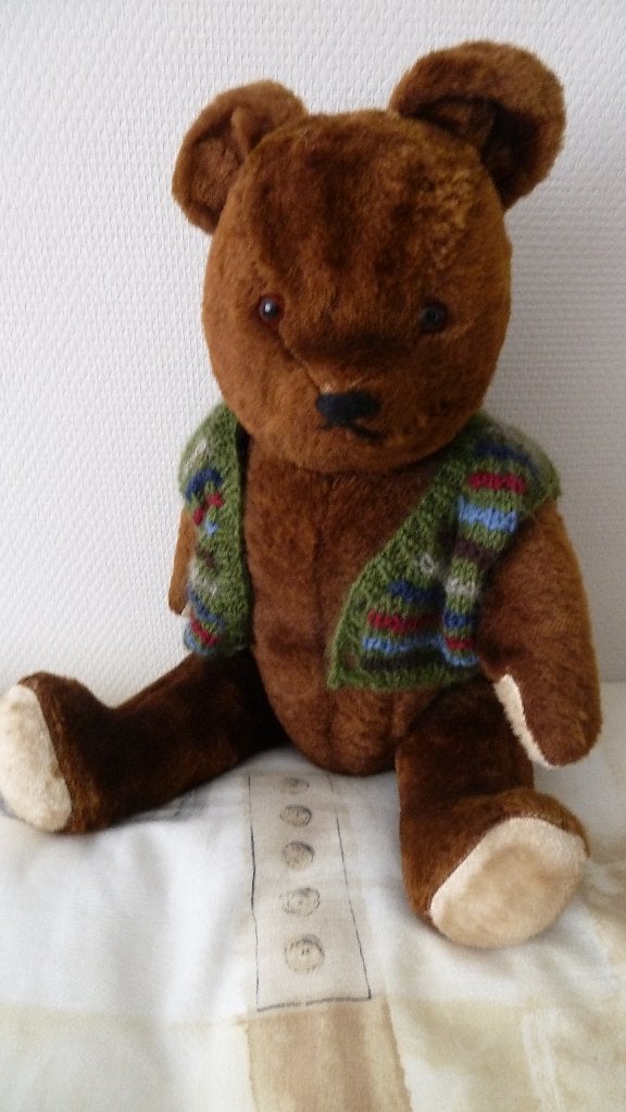 Beer, Verzamelen, Beren en Cherished Teddies, Ophalen of Verzenden, Gebruikt, Stoffen beer, Overige merken