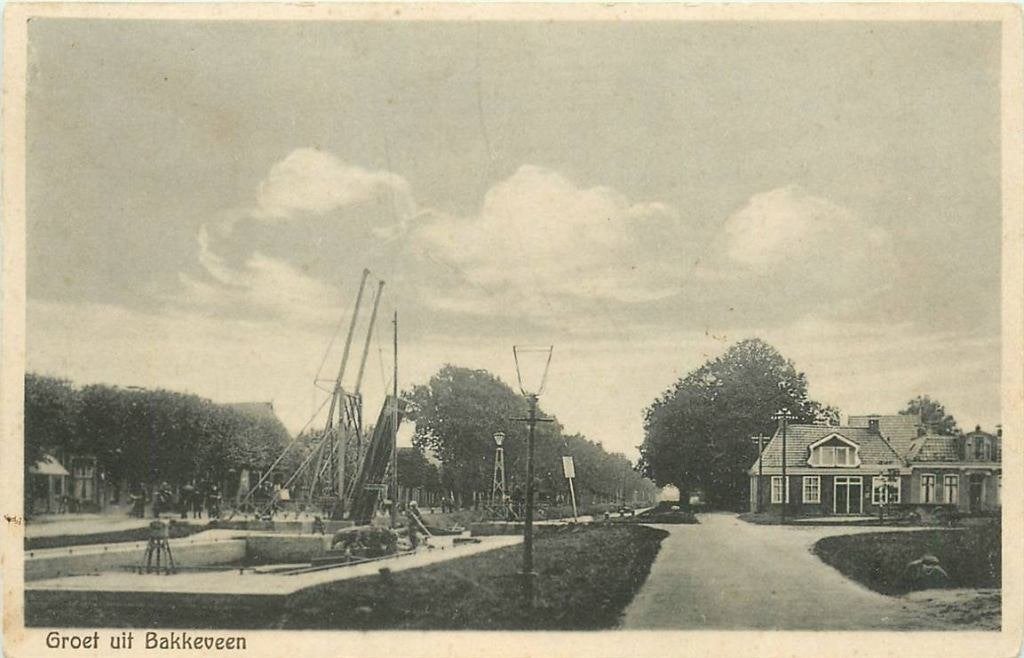 388-309-001 Bakkeveen Groet uit, Verzenden, Voor 1920, Friesland
