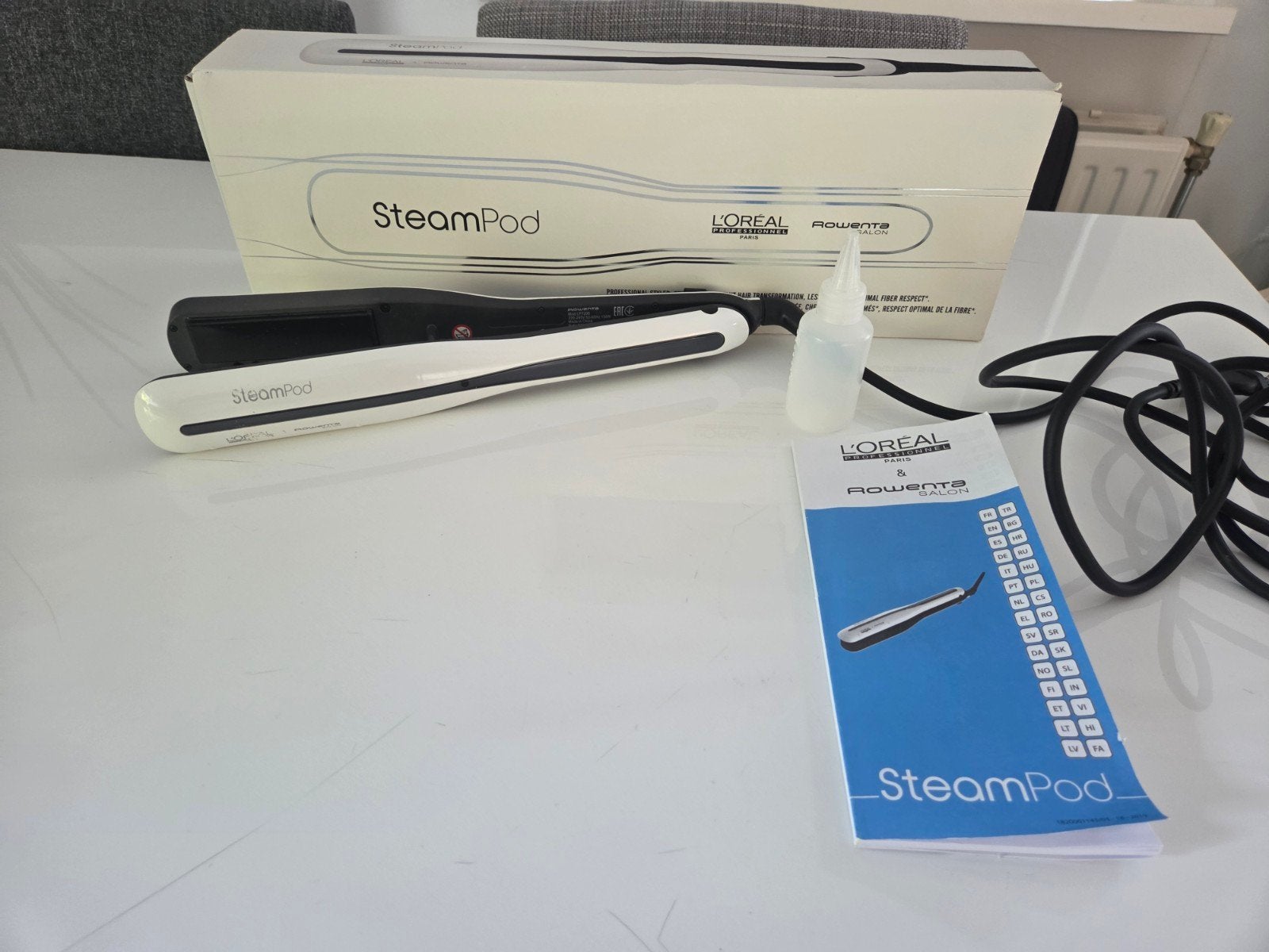 Loreal professionnel steampod 3.0, Ophalen, Zo goed als nieuw, Krultang of Stijltang