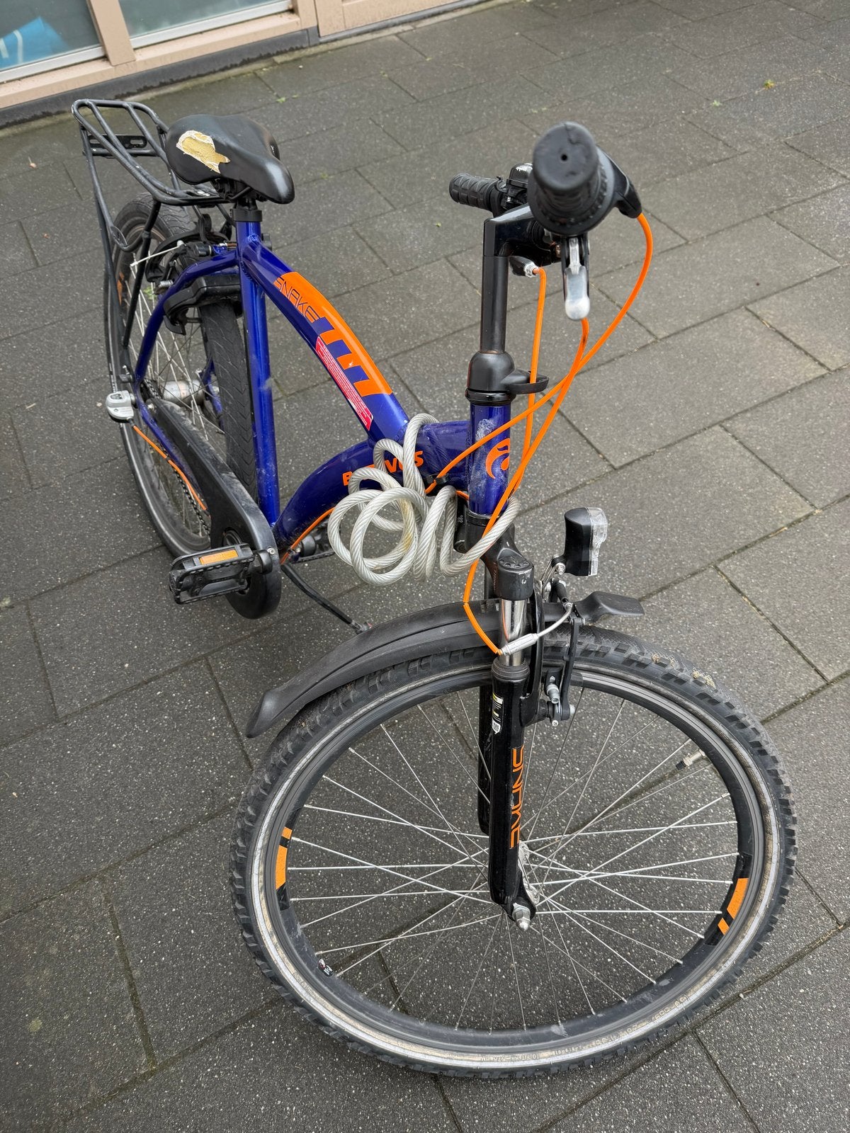 Batavus Snake HR3 Cobalt 48/26 - Gebruikte kinderfiets, Fietsen en Brommers, Fietsen | Heren | Herenfietsen, Gebruikt, Velgrem
