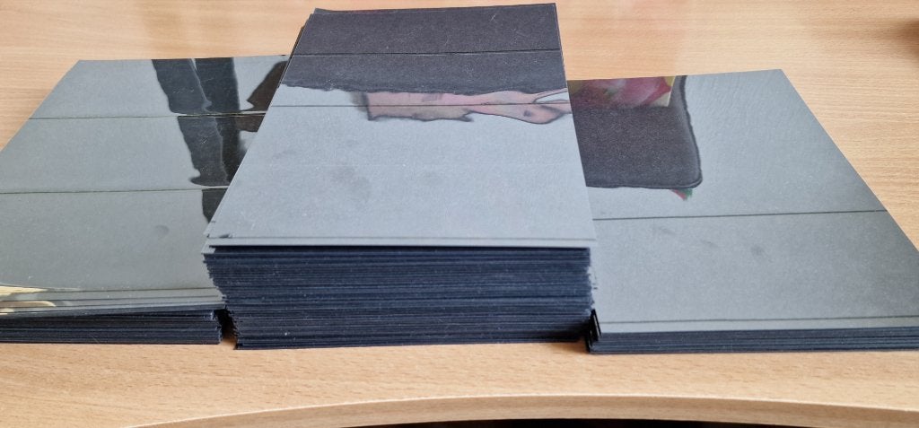 Partij zwarte Insteekkaarten (20x15 cm). 2,7 kg!, Postzegels en Munten, Ophalen of Verzenden, Verzamelalbum