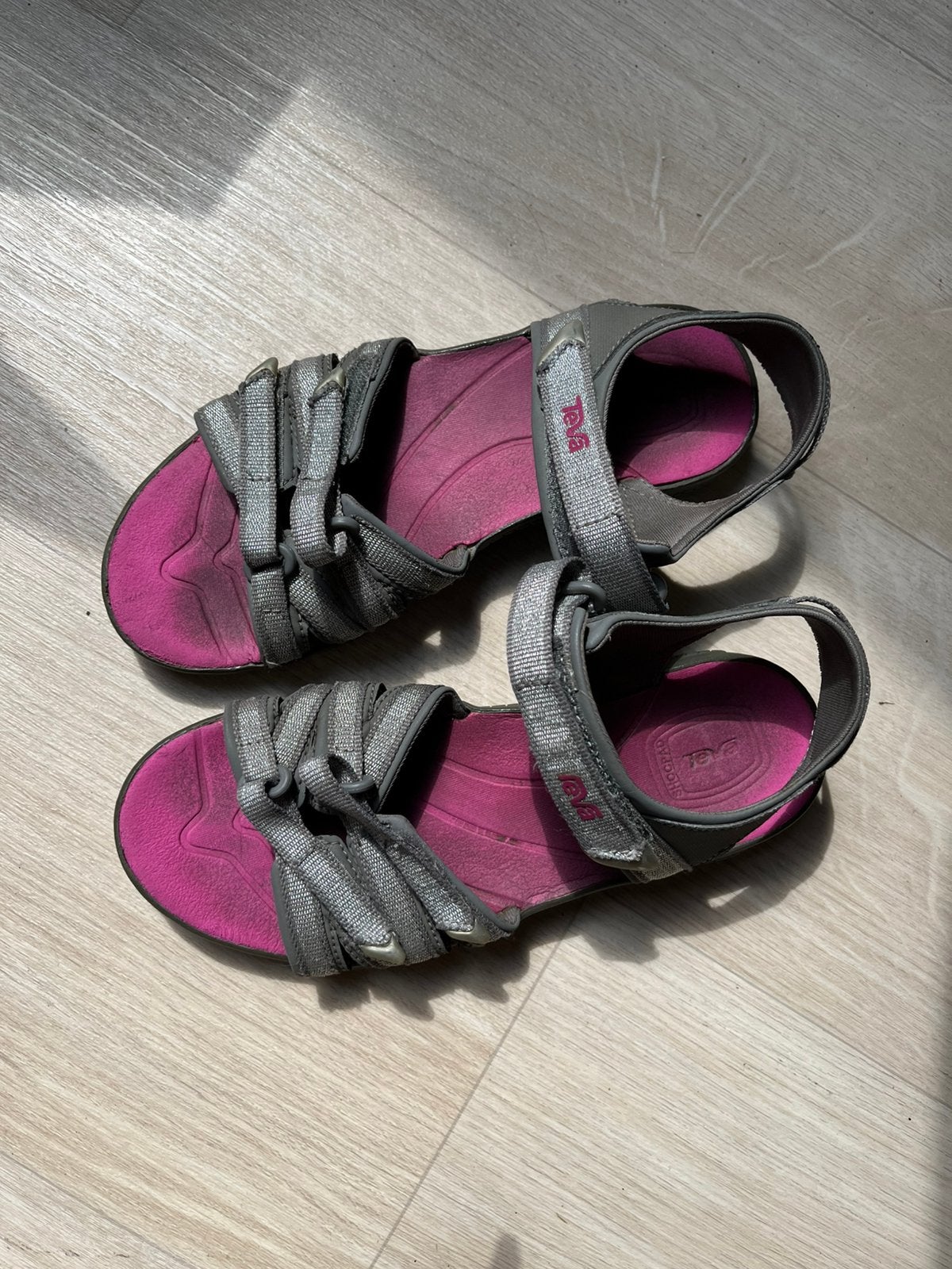 Teva sandalen - maat 34-36, Gebruikt, Jongen of Meisje, Overige typen, Ophalen of Verzenden