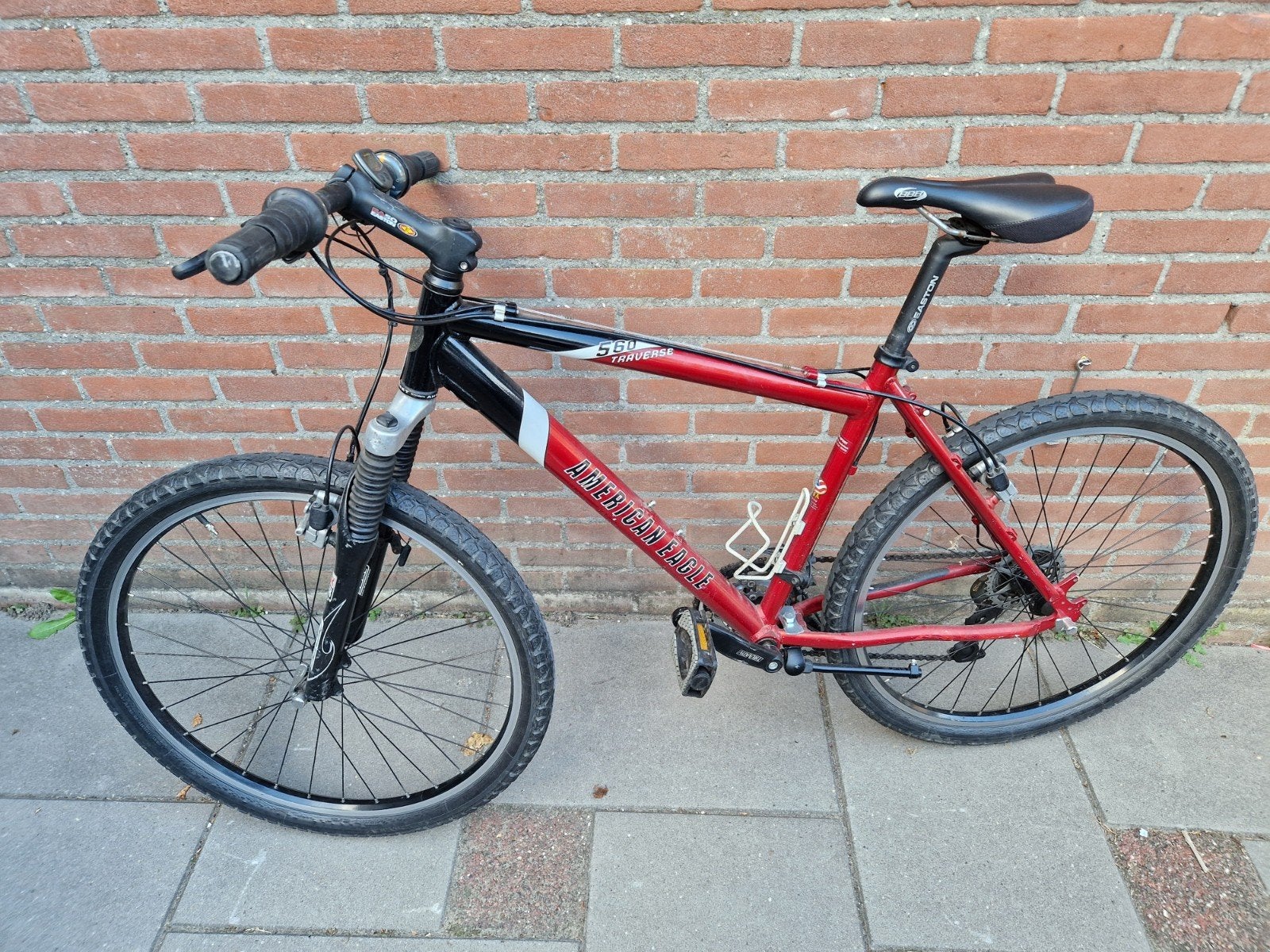 American Eagle Mountainbike - Rood/Zwart, Ophalen, Gebruikt, Overige merken