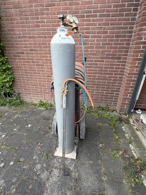 GLOOR snijbrander set compleet, Ophalen, Zo goed als nieuw, 250 ampère of meer, Overige typen