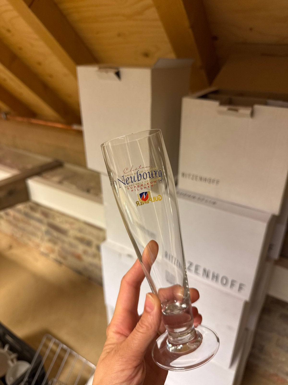 Partij Gulpener bierglazen - Ritzenhoff - Chateau Neubourg, Verzamelen, Ophalen of Verzenden