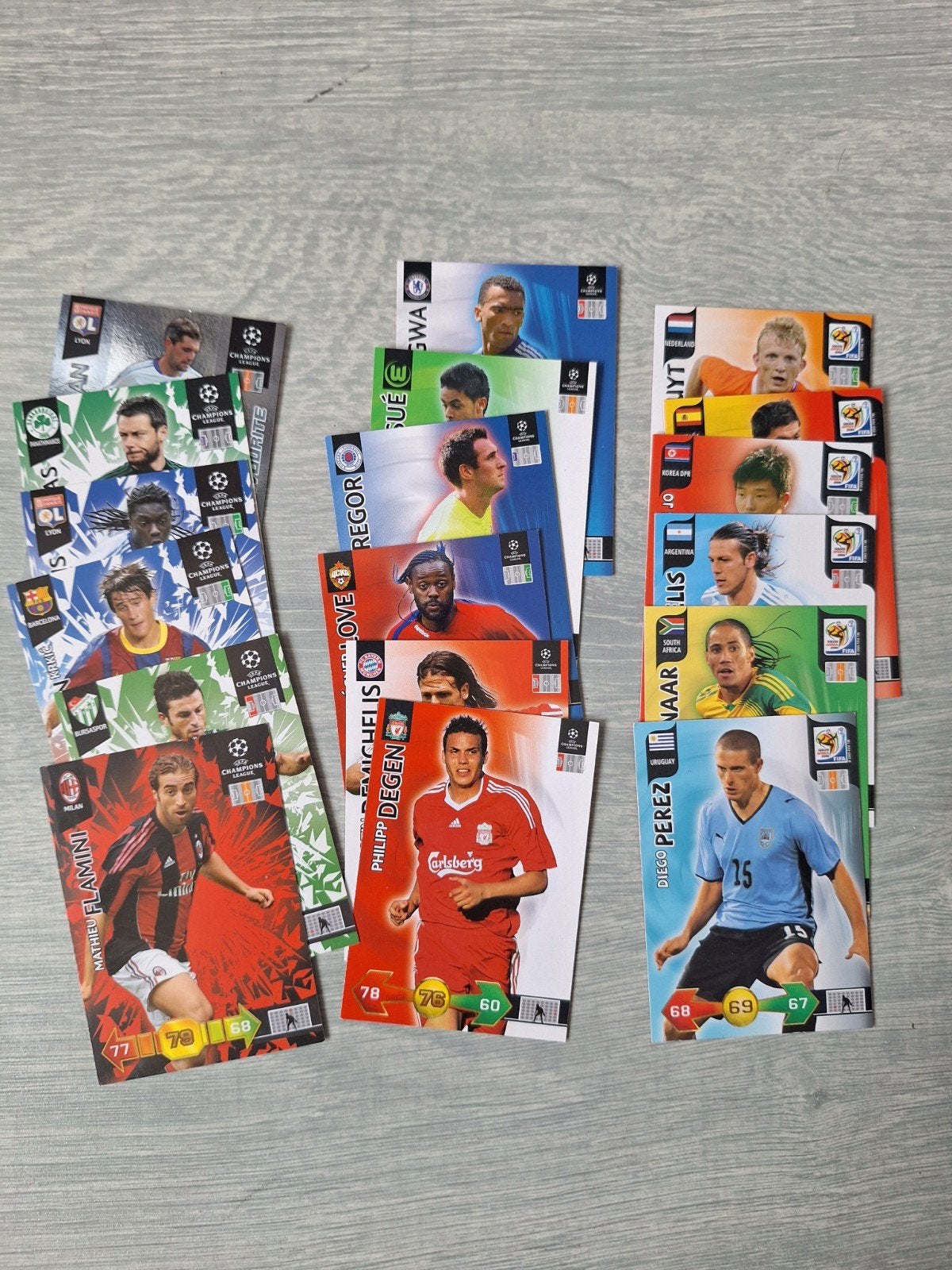 Diverse Panini voetbalkaartjes, Ophalen of Verzenden, Plaatje