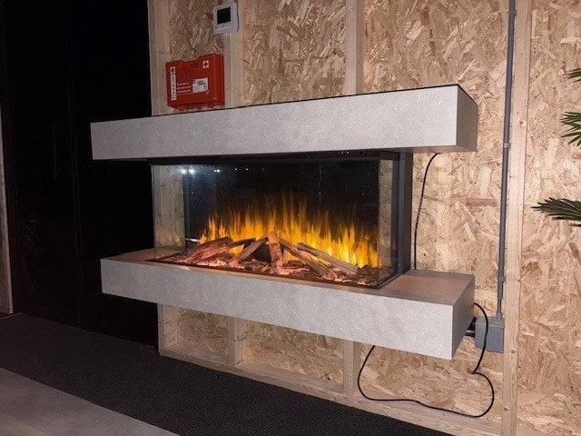 Elektrische haard Fair Fires Tru Vizion Solution 1000, Ophalen, Zo goed als nieuw, Hangende haard, Elektrische haard