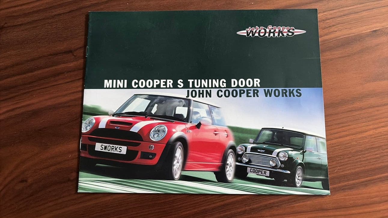 Mini brochure, Ophalen of Verzenden, Zo goed als nieuw, Overige merken
