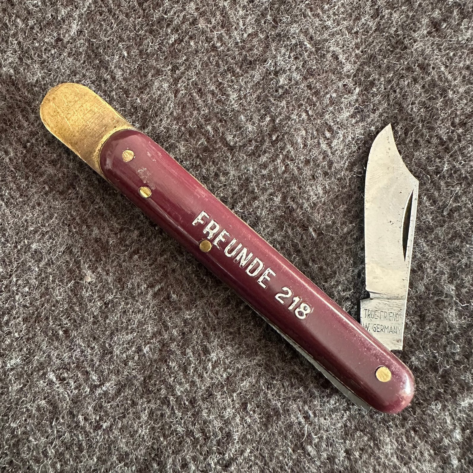 Duits Entmes Vintage Zakmes, Verzenden, Gebruikt, Overige soorten