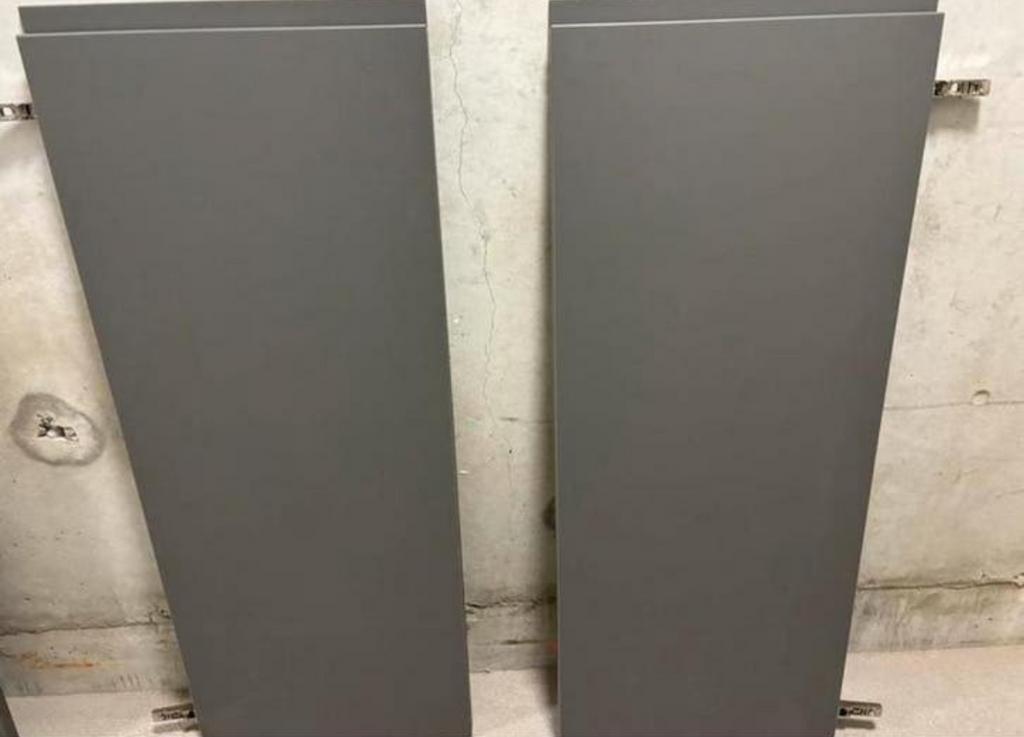 IKEA VOXTORP keukendeuren - Donkergrijs, Ophalen, 100 tot 150 cm, 50 tot 100 cm, Zo goed als nieuw