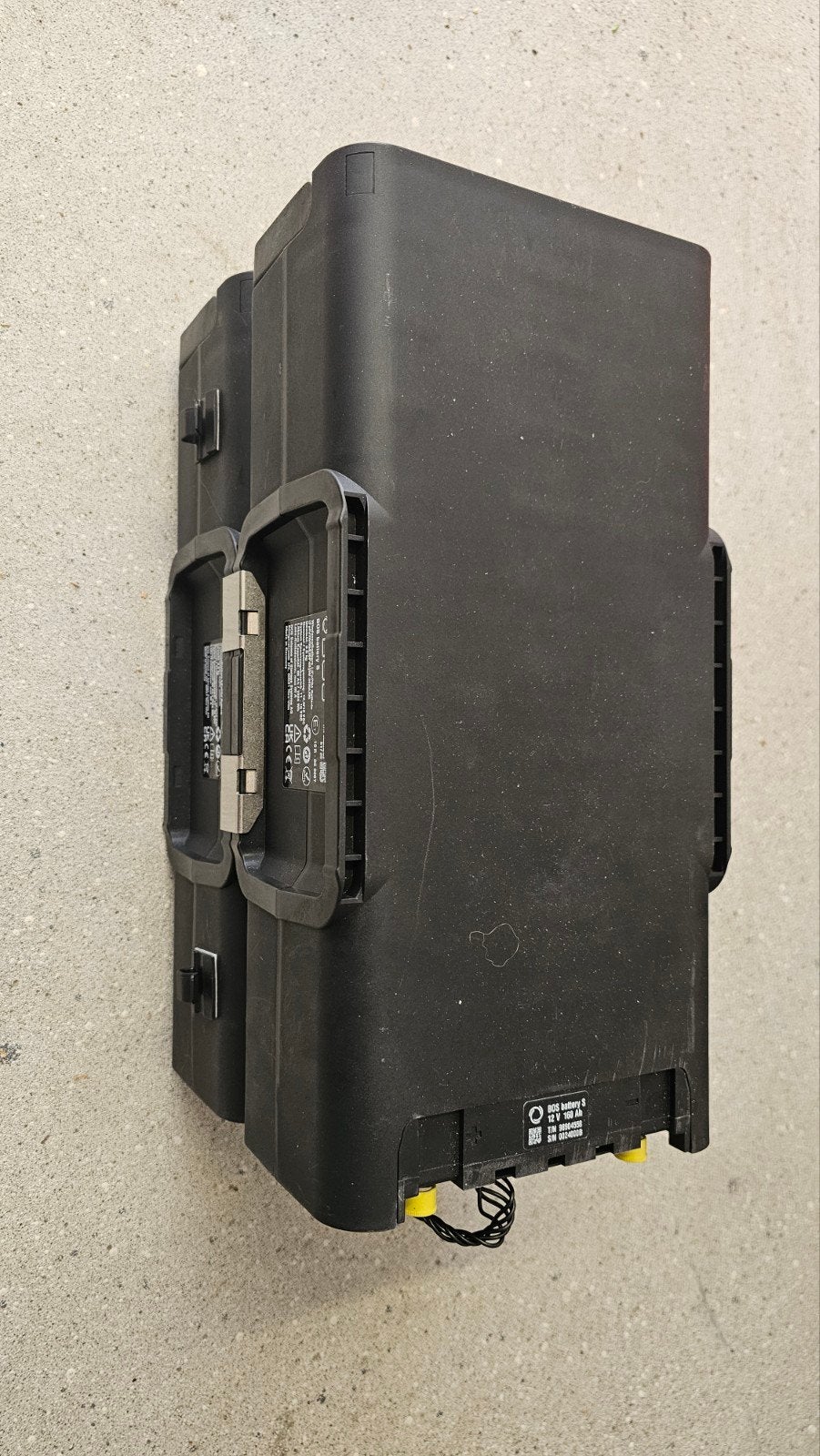 BOS Battery S 12V 160Ah met BOS Connect en montageplaat, Caravans en Kamperen, Ophalen of Verzenden