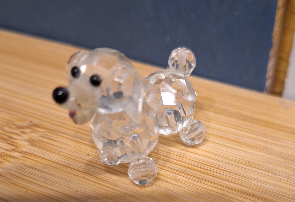 Miniatuur glas hond, Ophalen, Zo goed als nieuw