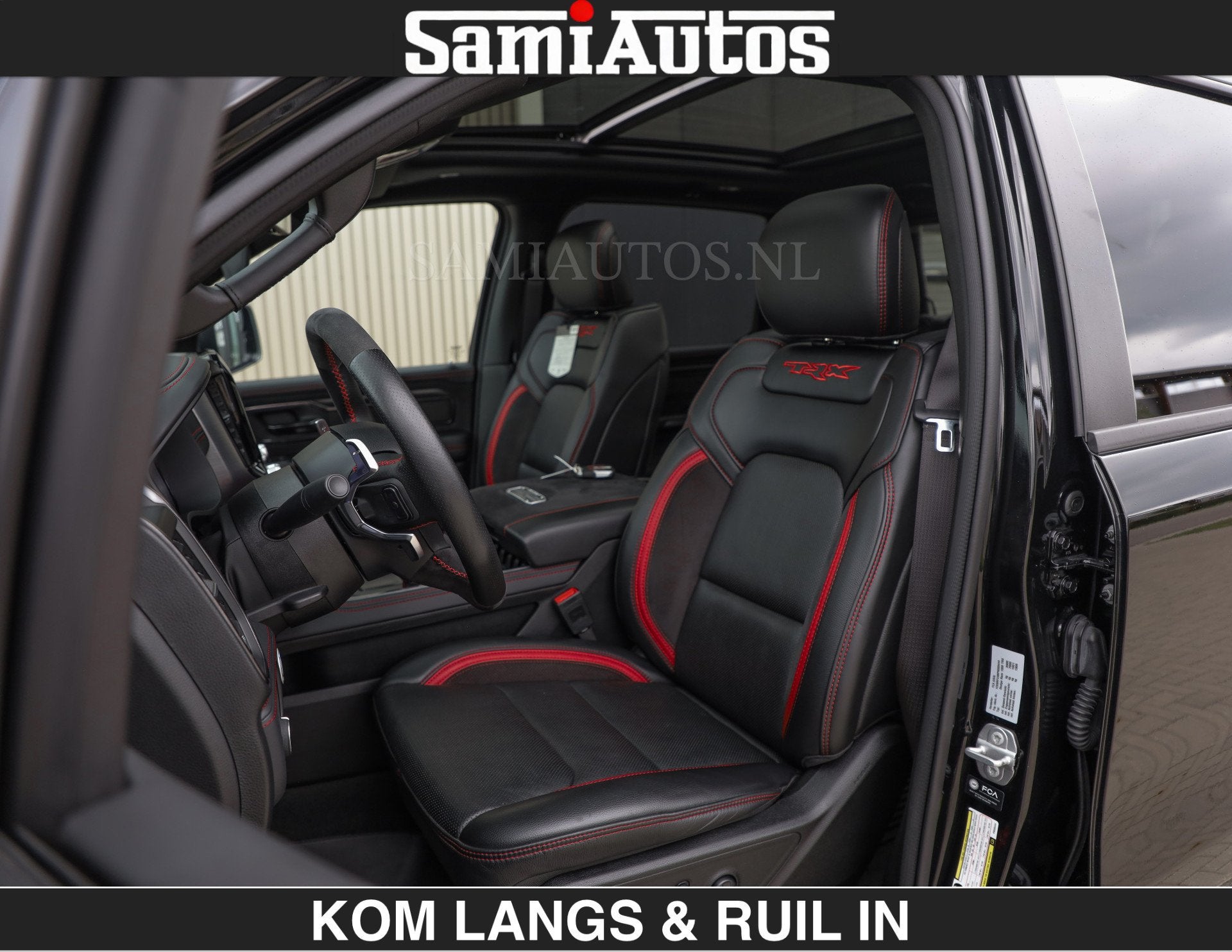 Dodge Ram TRX BLACK OPS HELLCAT | 6.2 V8 712PK SUPERCHARGER, Auto's, Automaat, Gebruikt, Met garantie (alle), Zwart
