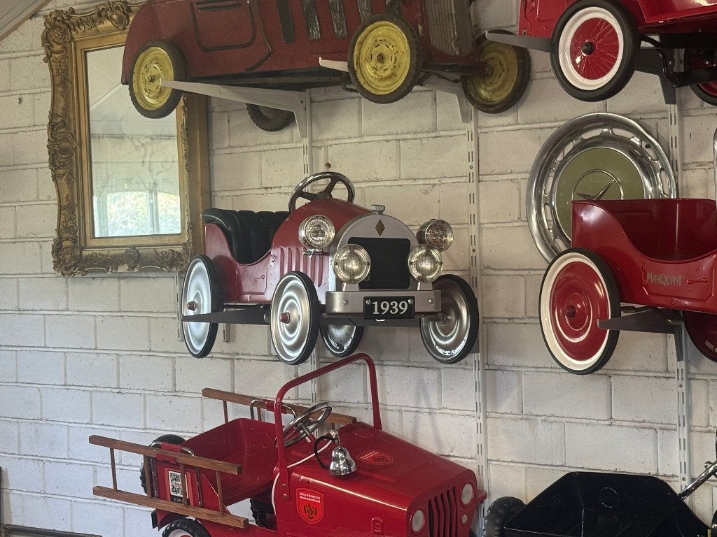 stoere vintage trapauto, Ophalen of Verzenden