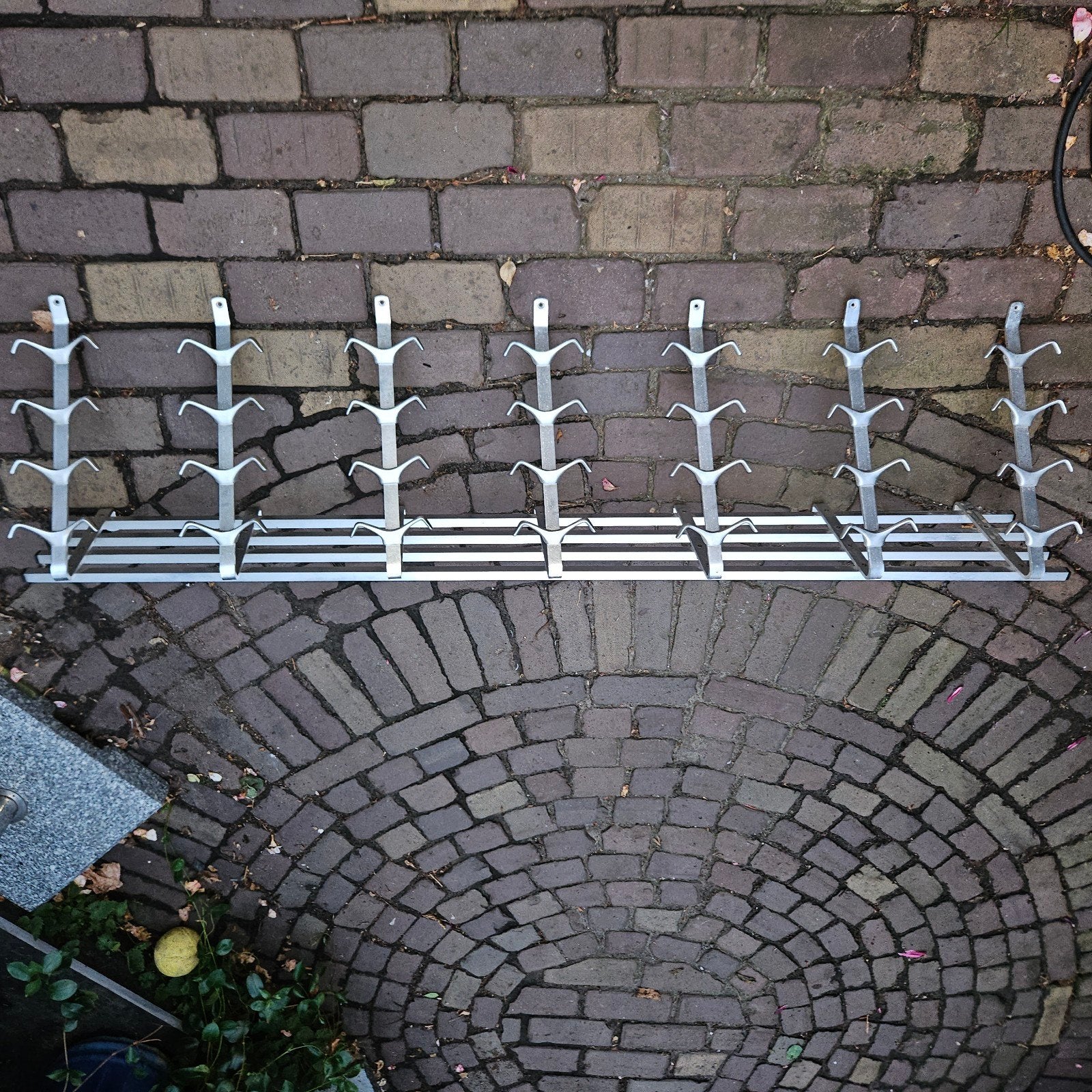 Opvouwbare aluminium kapstok, Wandkapstok, Gebruikt, Ophalen of Verzenden, Minder dan 100 cm
