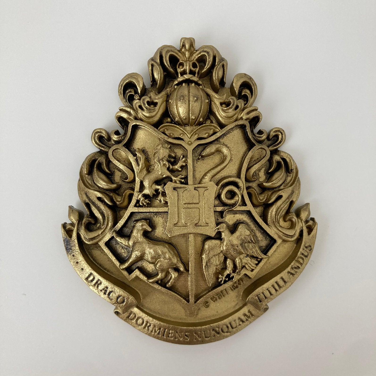 Hogwarts Wapenschild Harry Potter, Verzamelen, Ophalen of Verzenden, Nieuw, Replica