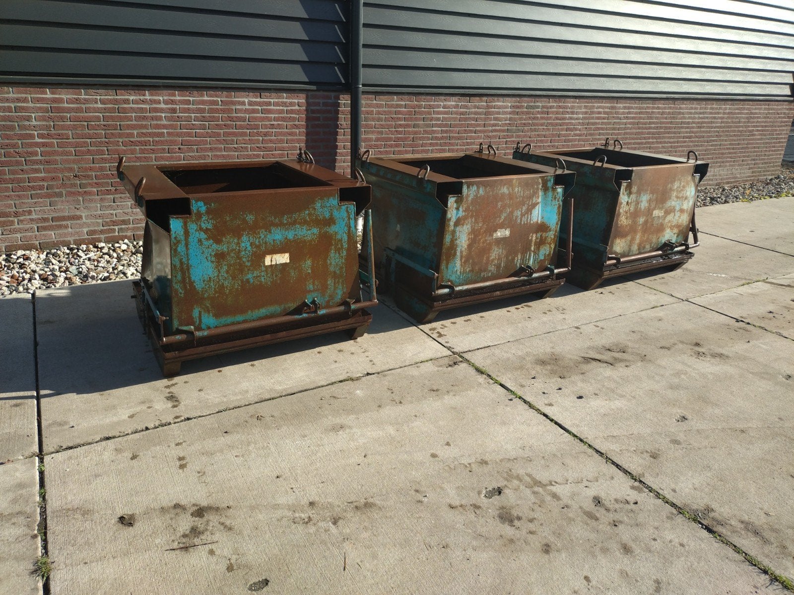 Enitor bodemklep containers BB750, Ophalen of Verzenden