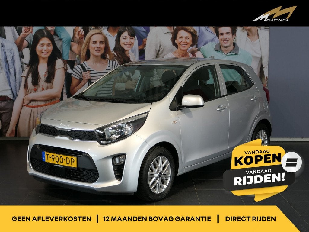 Kia Picanto 1.0 DPi DynamicLine *Automaat!* - Apple carplay/, Auto's, Kia, Bedrijf, Te koop, Picanto, ABS, Achteruitrijcamera