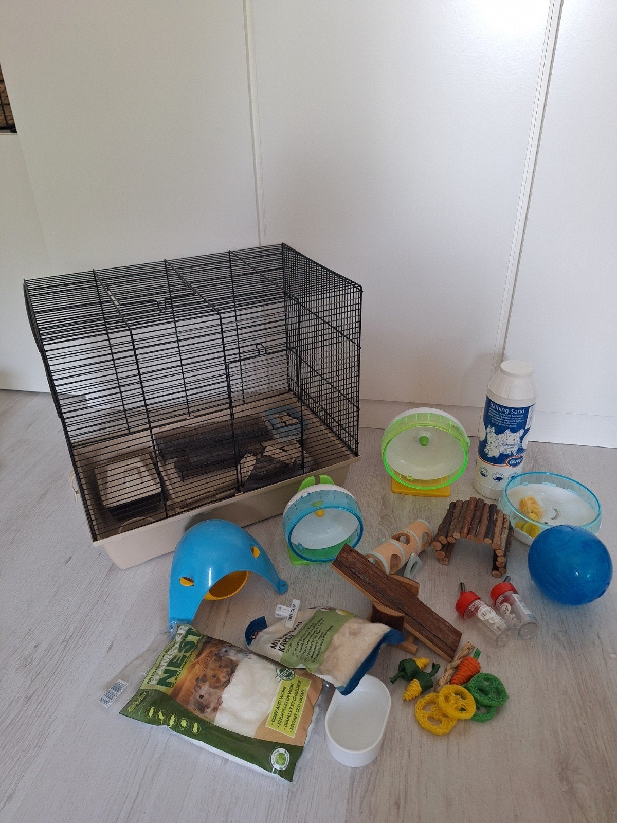 Hamsterkooi, Dieren en Toebehoren, Kooi, Gebruikt, Minder dan 75 cm, Hamster