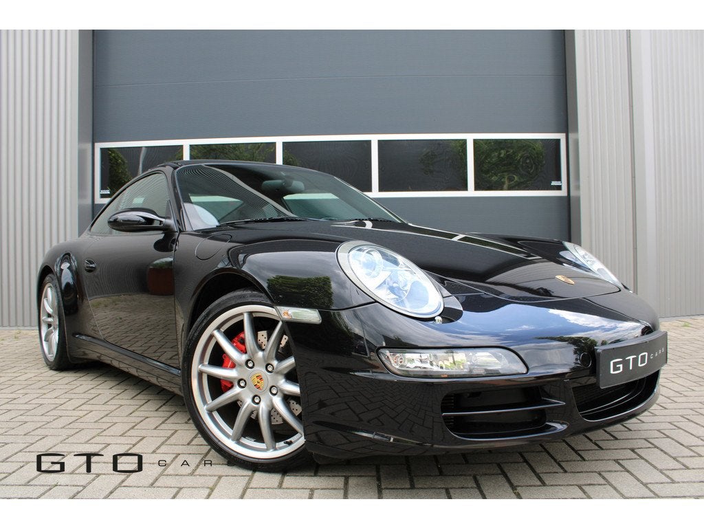 Porsche 911 3.8 Carrera 4S Sportuitlaat | Sportstoelen | Sto, Auto's, Porsche, Automaat, 1490 kg, Gebruikt, Zwart