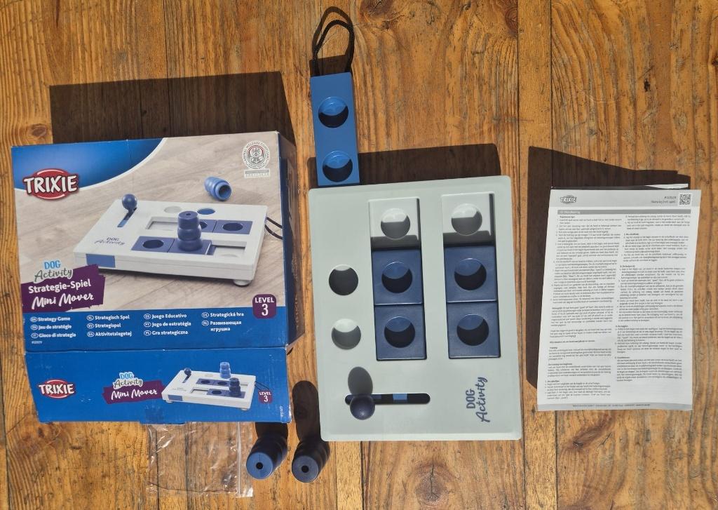TRIXIE Dog Activity Mini Mover –Strategie Spel Level 3/honde, Dieren en Toebehoren, Hondenspeelgoed, Ophalen, Zo goed als nieuw