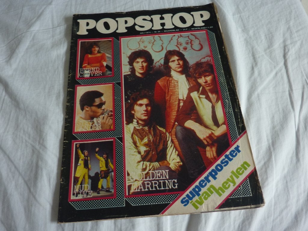 POPSHOP NR 20 1974-EARRING-D CASSIDY-D ROSS-ABBA-HOLLIES-, Verzenden, 1960 tot 1980, Tijdschrift