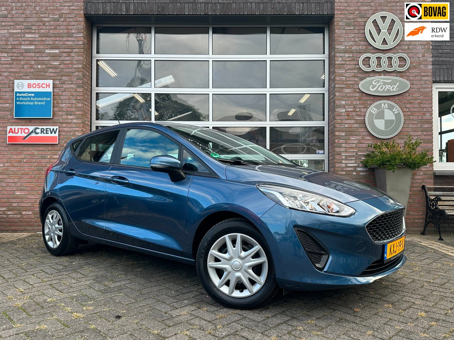 Ford FIESTA 1.0 EcoBoost Connected. met alle optie's., Auto's, Voorwielaandrijving, Dealer onderhouden, Stof, Gebruikt