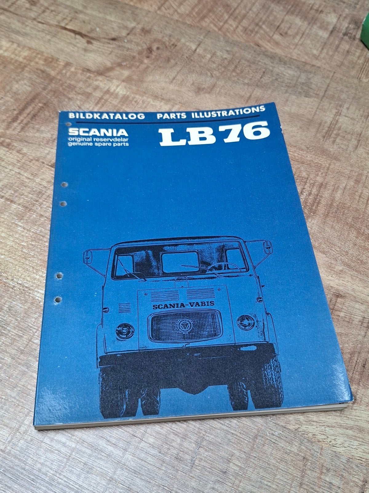 Scania Vabis LB76 Onderdelenboek, Ophalen of Verzenden, Auto's