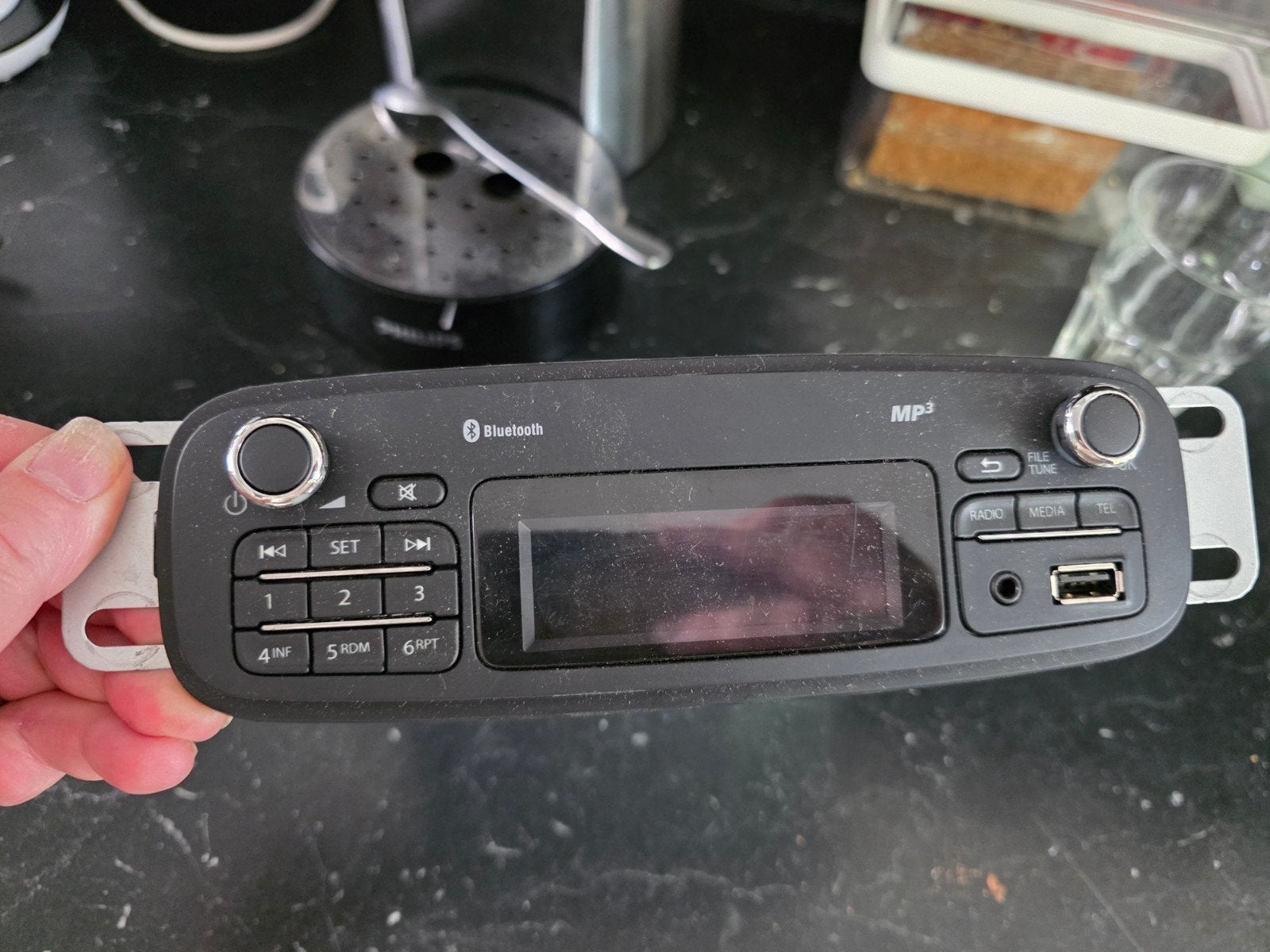 Goede autoradio Renault HARN1002 - Bluetooth, USB, MP3, Ophalen of Verzenden, Gebruikt