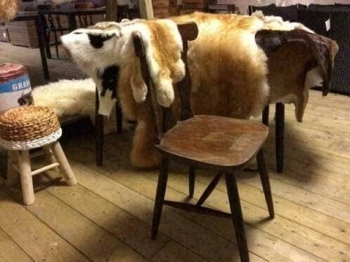 Konijnenvachten , konijnenvellen decoratie, dierenhuiden, Huis en Inrichting, Ophalen, Nieuw