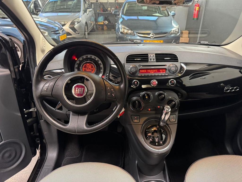 Fiat 500 1.2 Lounge AUT|PANO|AIRCO|NAP|, Euro 5, Stof, Gebruikt, 1242 cc