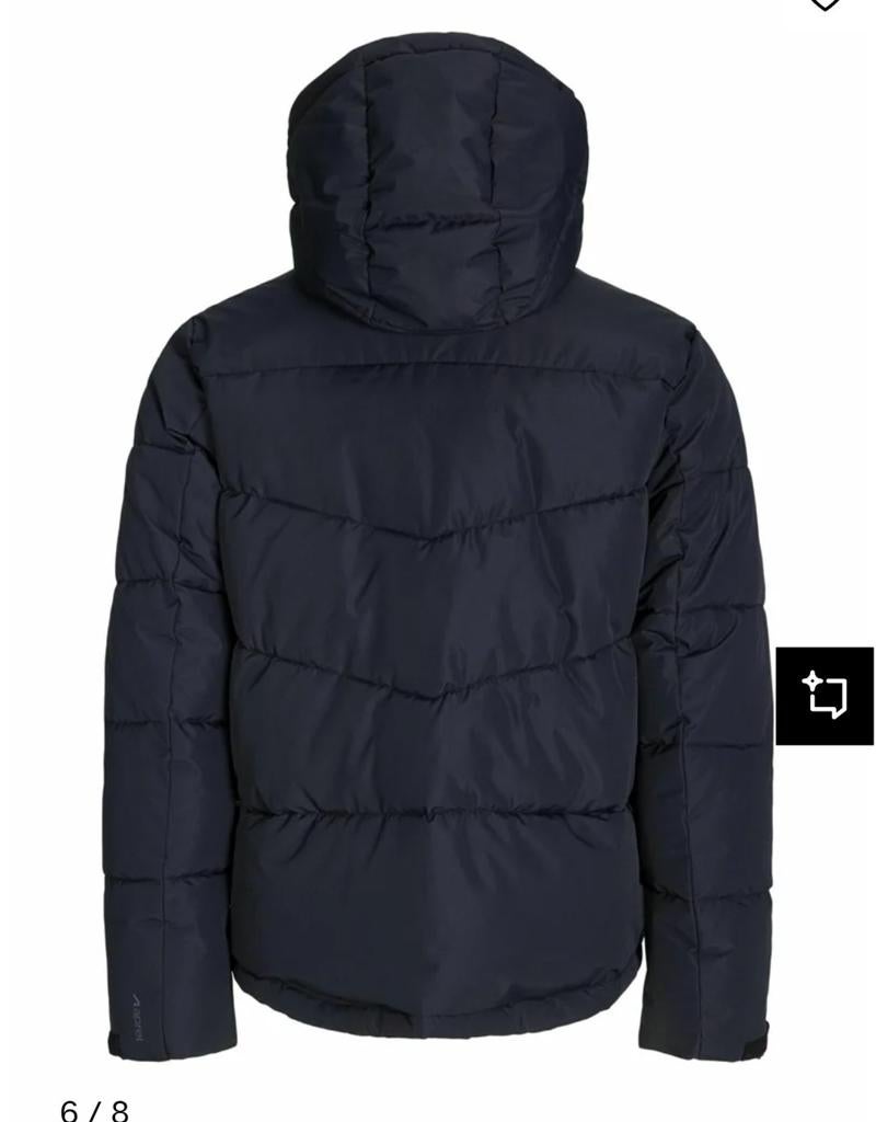 Jack & Jones Heren Winterjas - Maat s, Kleding | Heren, Jassen | Winter, Zwart, Nieuw, Ophalen of Verzenden, Jack & Jones
