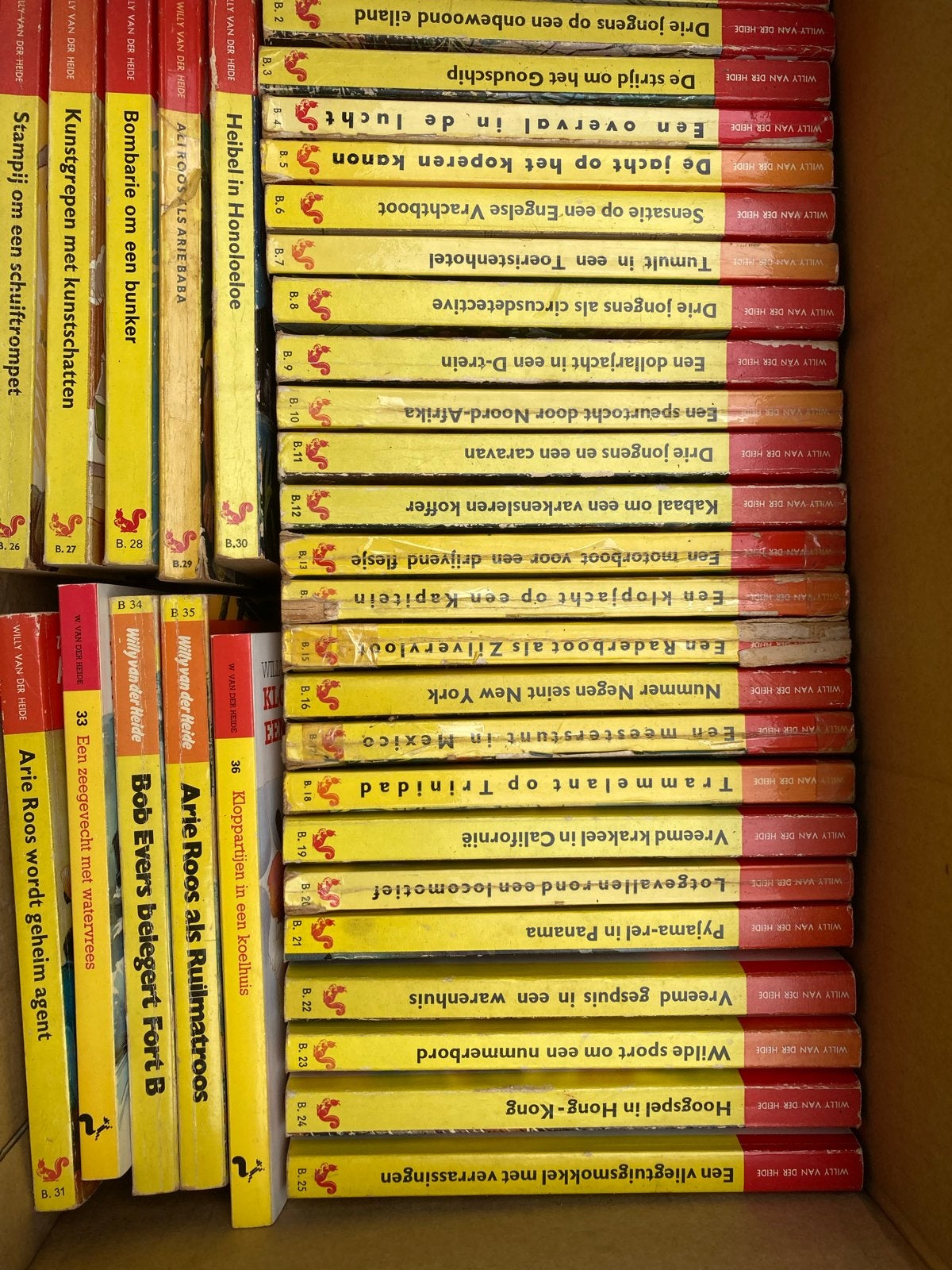 Bob Evers boeken serie (exclusief nr. 32), Ophalen of Verzenden, Gelezen