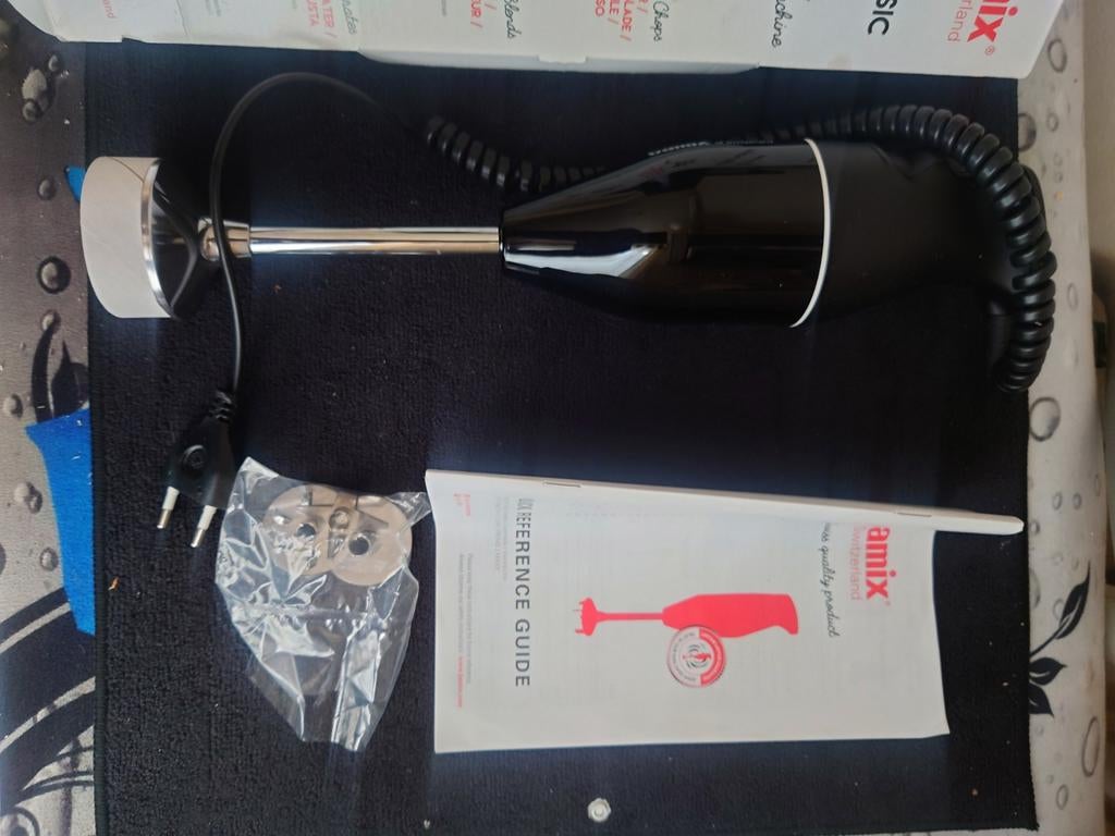 Bamix Classic staafmixer zwart, Minder dan 1 liter, Ophalen of Verzenden, Nieuw