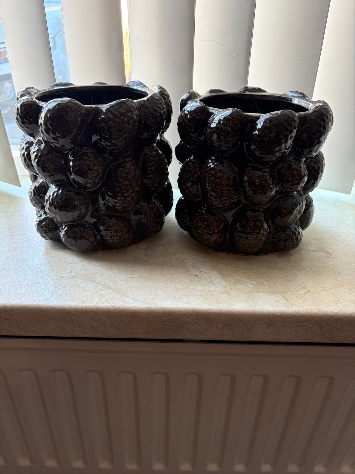 Intratuin bloempotten, Tuin en Terras, Bloempotten, Rond, Nieuw, Ophalen of Verzenden, Aardewerk