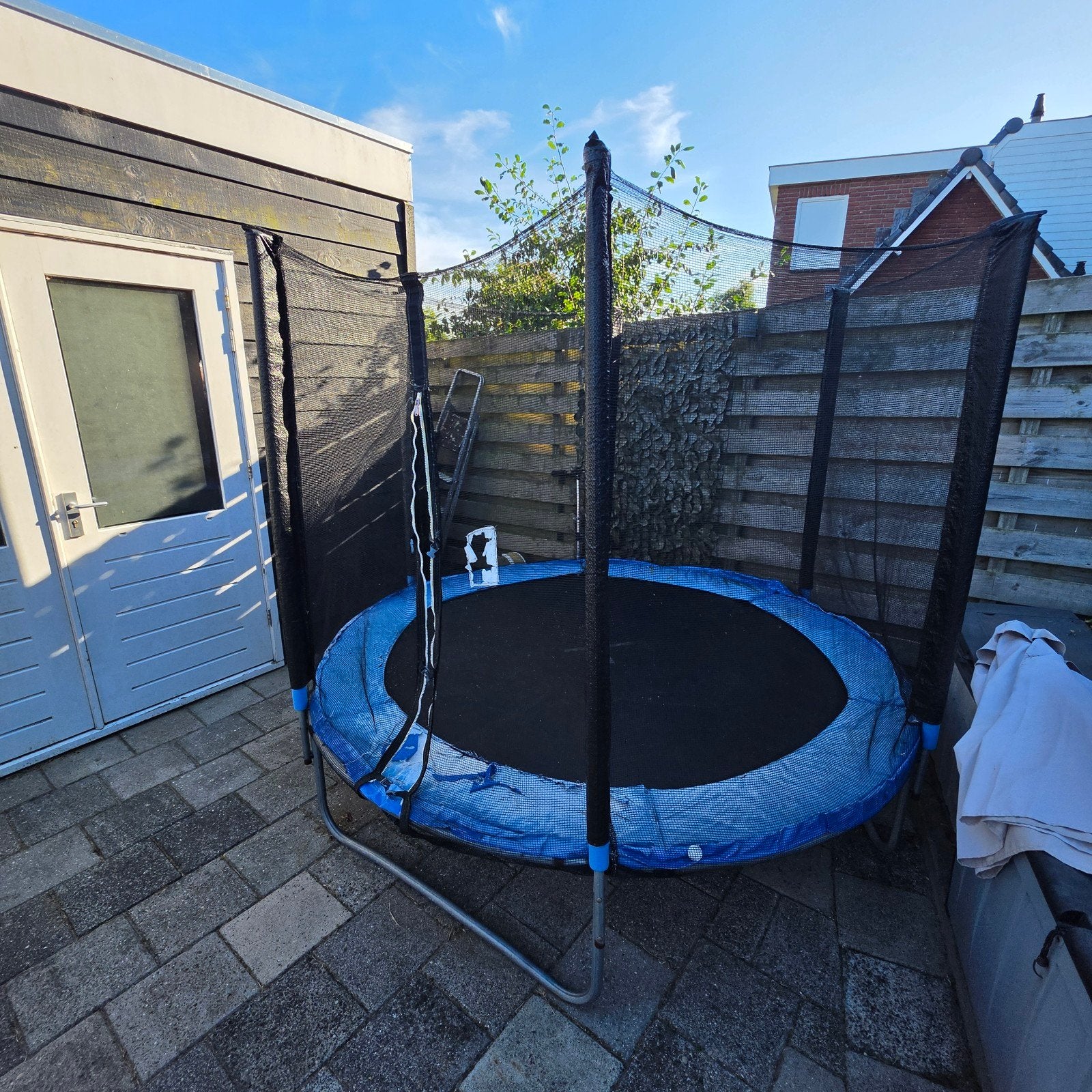 Trampoline 240cm, Ophalen, Gebruikt