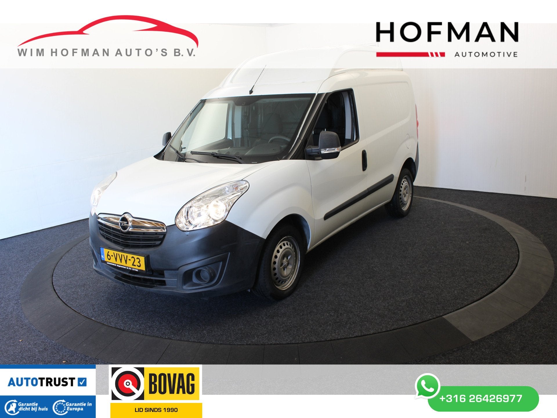 Opel Combo 1.4 L1H2 ecoFLEX Benzine Camera Verhoogd dak, Euro 5, Gebruikt, 4 cilinders, Wit