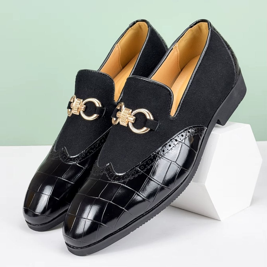Zwarte nette heren loafers, Verzenden, Nieuw, Zwart, Loafers