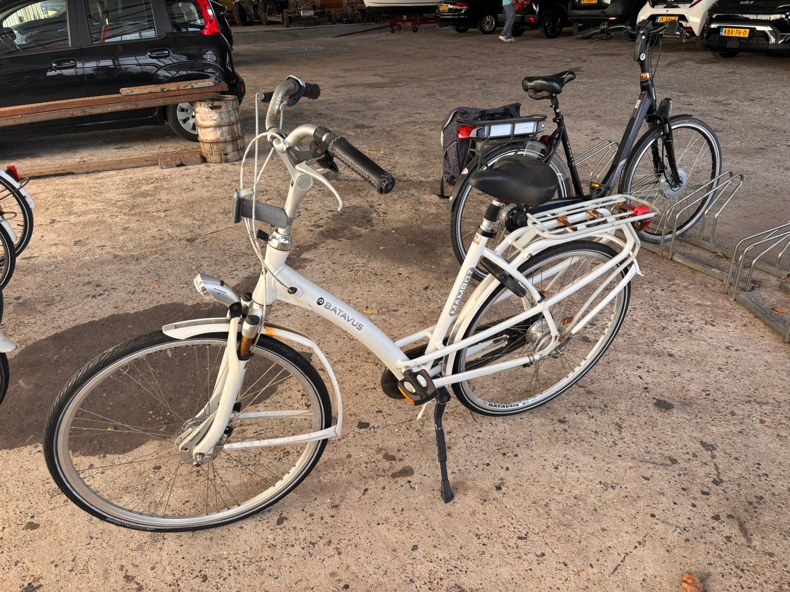 Dames fiets met versnelling, Fietsen en Brommers, Ophalen, Gebruikt, Versnellingen, Batavus