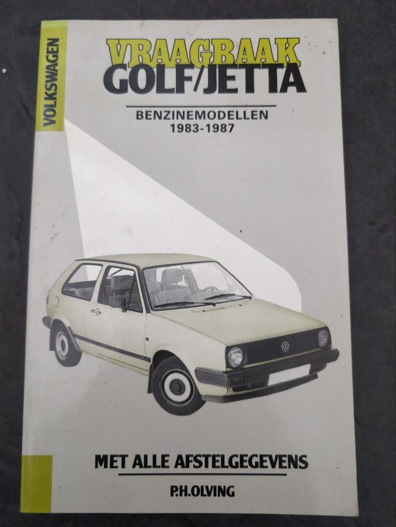 Vraagbaak VW Golf/Jetta Benzine 1983-1987, Auto diversen, Ophalen of Verzenden