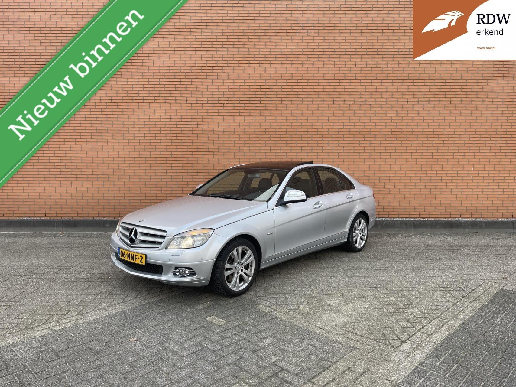 Mercedes C-klasse 350 148DKM | PANO | 1STE | MEMORY | HARMAN, Automaat, Achterwielaandrijving, Sedan, Euro 4
