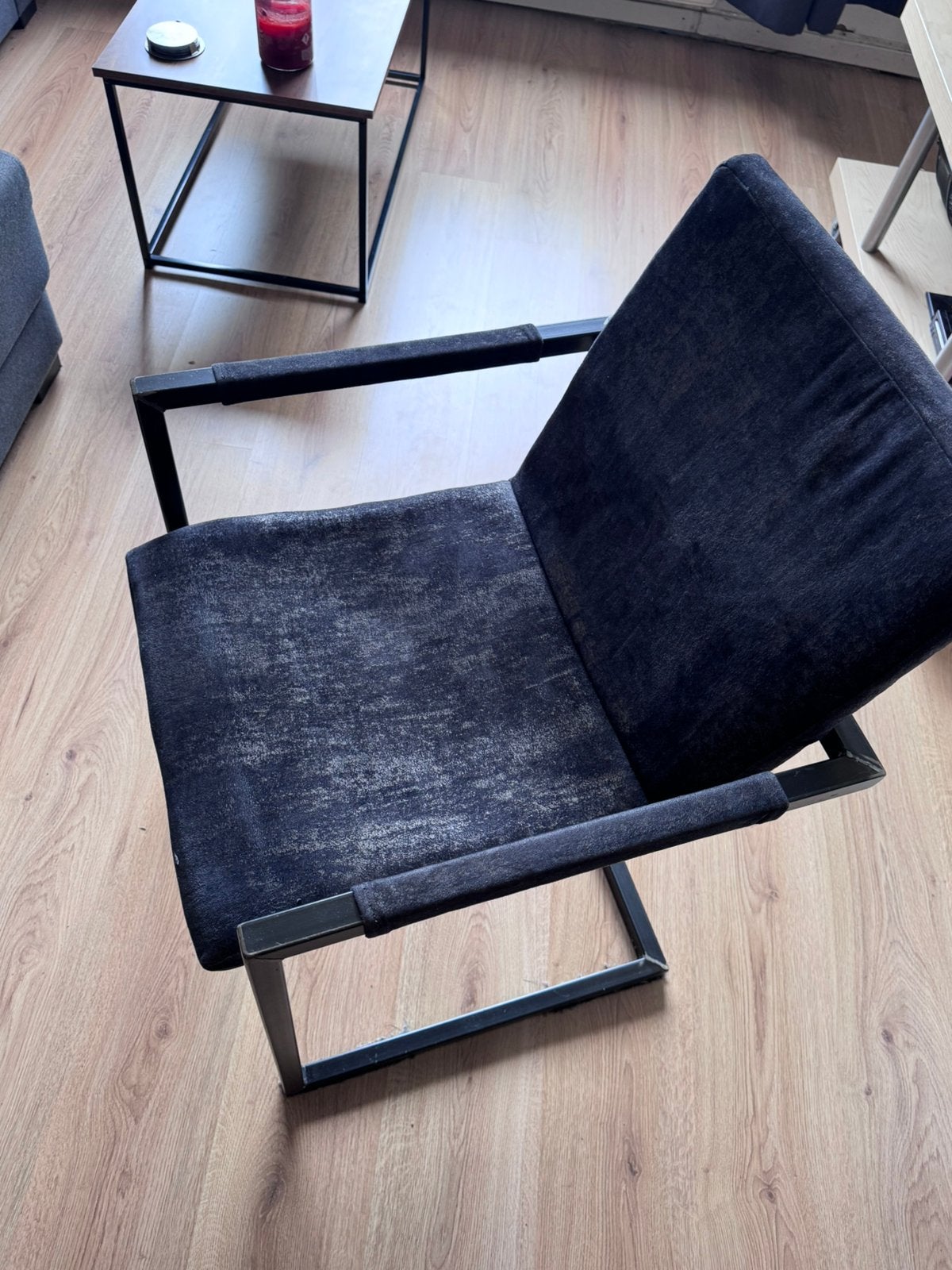 6 eetkamer stoelen Goossens, Ophalen, Gebruikt, Grijs, Vijf, Zes of meer stoelen