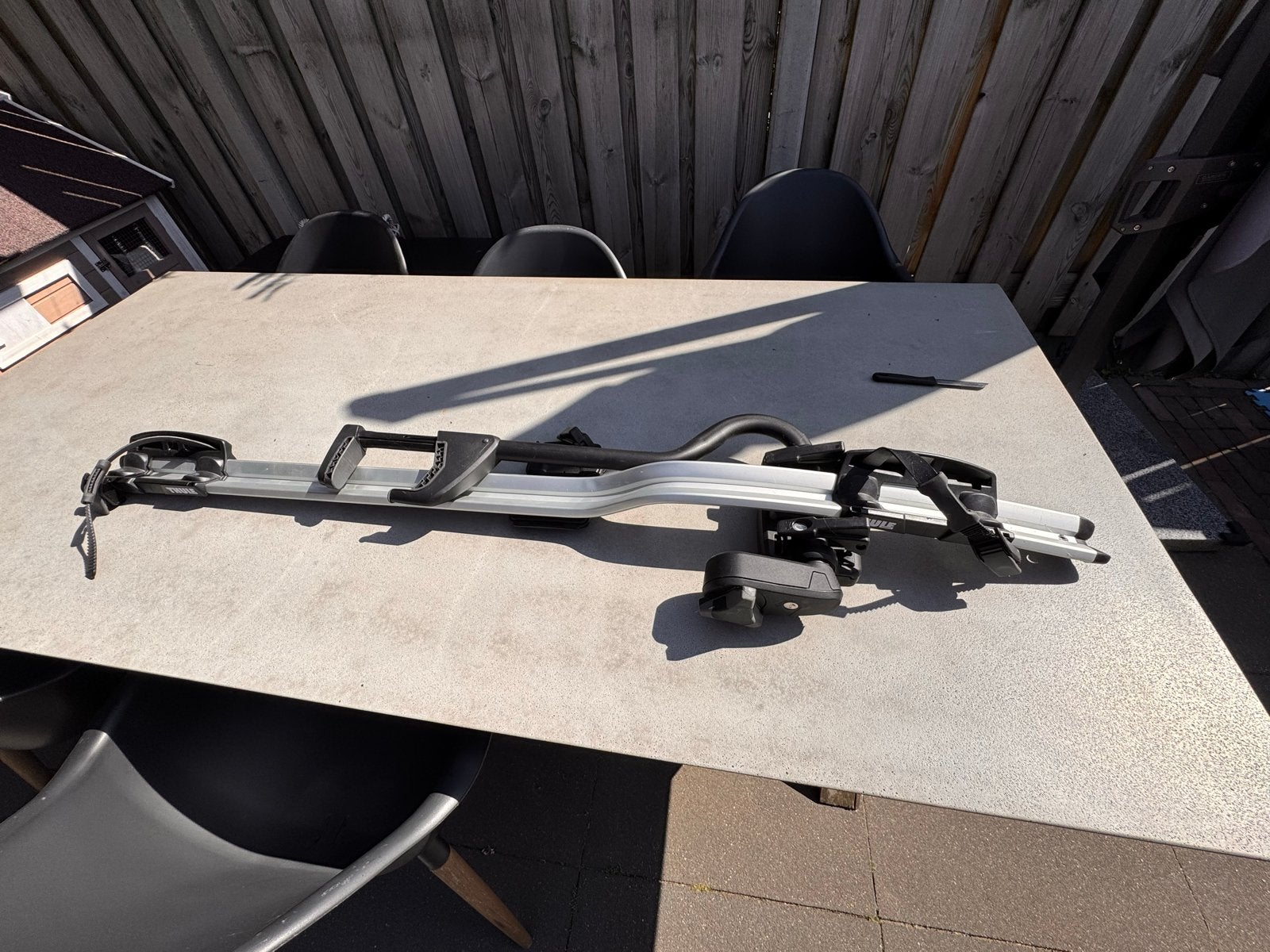 Thule ProRide 598 dak fietsendrager, Auto diversen, Dakdragers, Ophalen, Gebruikt