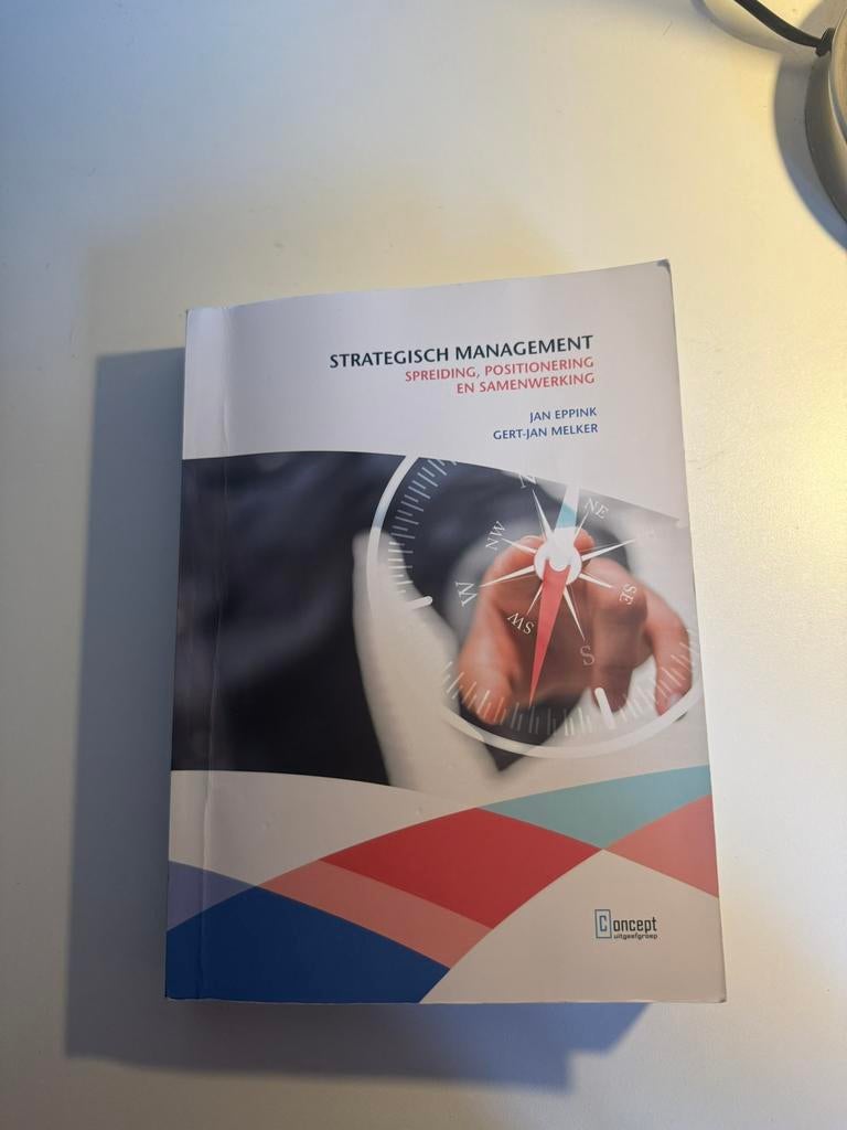 Strategisch Management Jan Eppink (derde druk), Ophalen of Verzenden, Alpha, Gelezen, WO