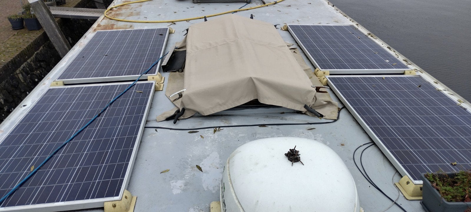 JA Solar Zonnepanelen - JAP6-60-255/3BB, Ophalen, Gebruikt, Paneel, 200 wattpiek of meer