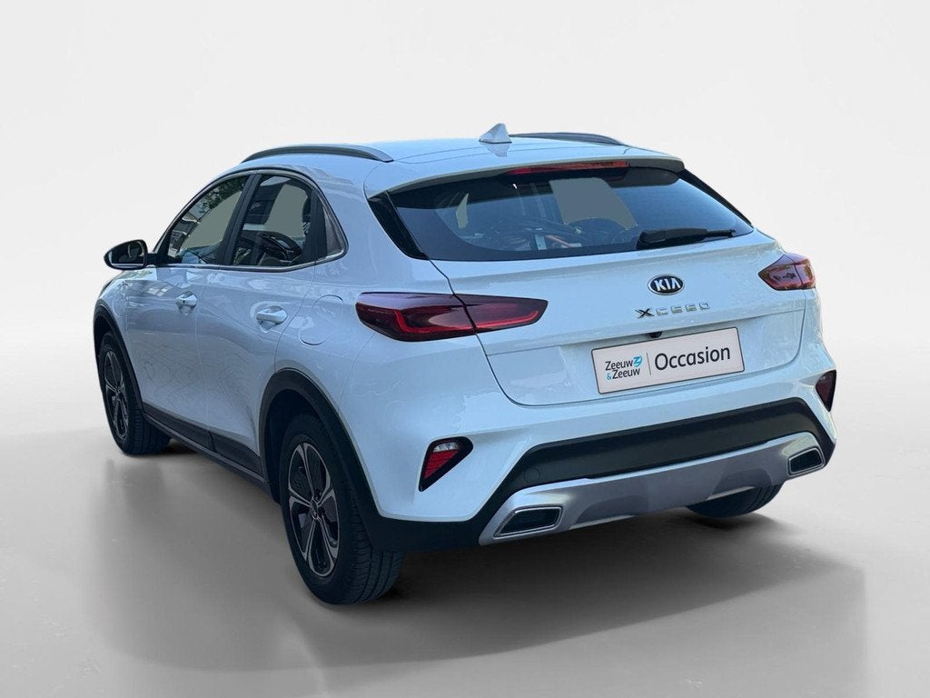 Kia XCeed 1.6 GDi PHEV DynamicLine PLUG-IN HYBRIDE | MOOIE A, Auto's, Kia, Gebruikt, Leder en Stof, Wit, Electronic Stability Program (ESP)