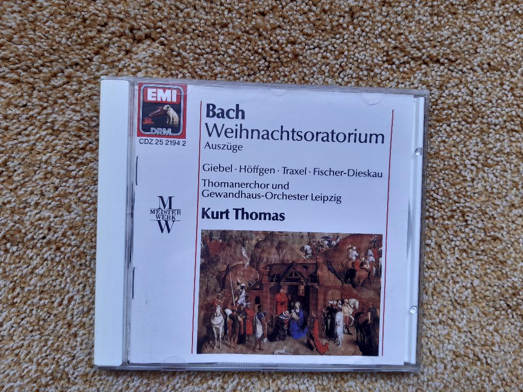 CD Weihnachtsoratorium J.S. Bach - Auszüge, Cd's en Dvd's, Cd's | Klassiek, Ophalen of Verzenden, Barok, Zo goed als nieuw, Overige typen