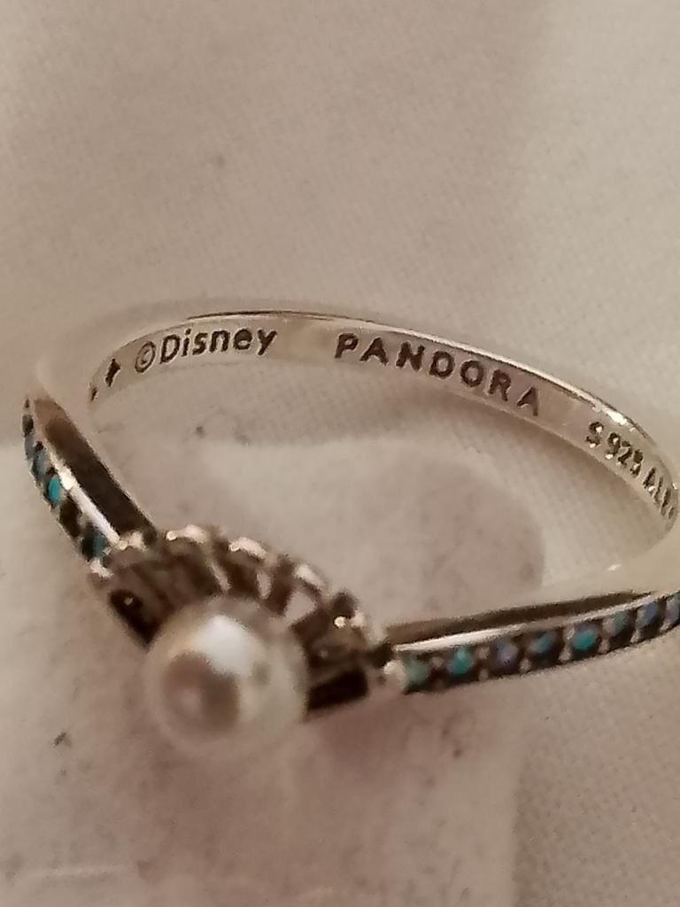 Pandora Disney Ariel Ring Zilver Maat 52, Ophalen of Verzenden