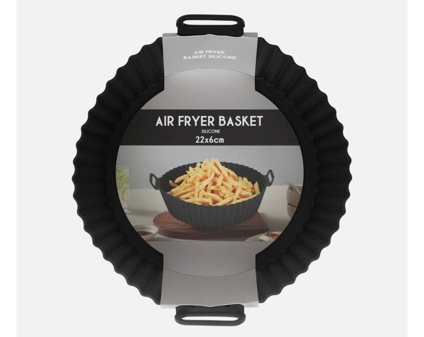 Siliconen Airfryer Mand - Herbruikbaar en Vaatwasserbestendi, Ophalen of Verzenden, Nieuw, Airfryer